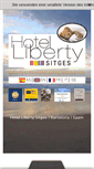 Mobile Screenshot of libertyhotelsitges.com